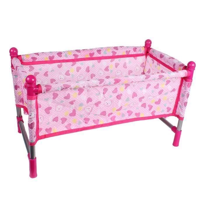 Lit Bebe Jouet De Simulation Cadeau Pour L Anniversaire Des Enfants Ou Cadeaux De Noel 45x23 X22cmxq Likk69 Cdiscount Jeux Jouets
