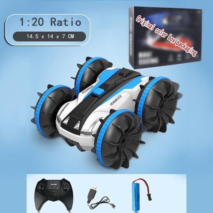 Voiture Télécommandée GTRPro 4WD Bleue 1:24 Enfant 6+ RC 40m
