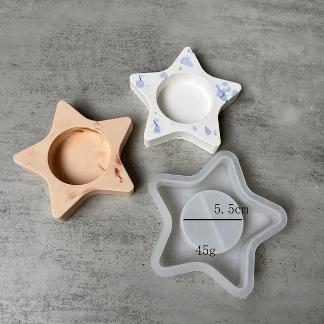 Lot 4 Moules Silicone Pots De Fleurs - DIY Béton, Résine, Plâtre - Réutilisables - Démoulage Facile
