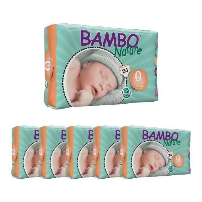 Lot De 6 Paquets Bambo Nature Premature Taille 0 1 A 3kg 144 Couches Blanc Achat Vente Couche 5710811037496 Soldes Sur Cdiscount Des Le 20 Janvier Cdiscount