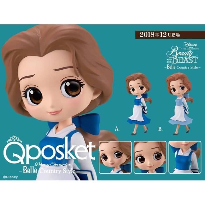 Figurine Q Posket Disney Belle Country Style Color Ver A 14cm Cdiscount Jeux Jouets
