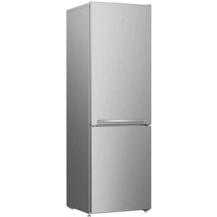 Réfrigérateur combiné BEKO RCSA270K40SN - 262L - Froid statique - Gris acier