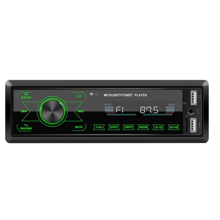 Autoradio Bluetooth PRUMYA poste radio voiture bluetooth 12V cran tactile  de 41 pouces Tlcommande sans fil Avec camra 2 - Cdiscount Auto