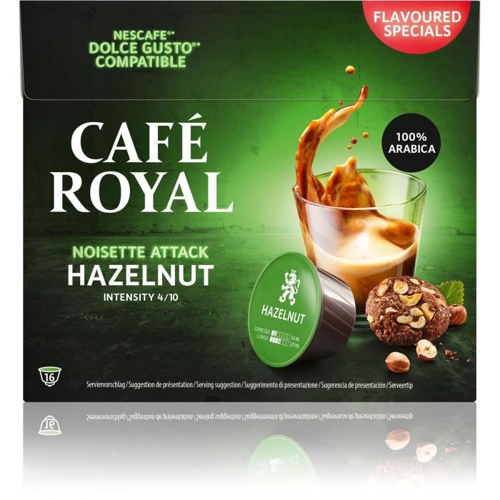 CAFE ROYAL Compatible Dolce Gusto R Noisette x16 - Cdiscount Au quotidien
