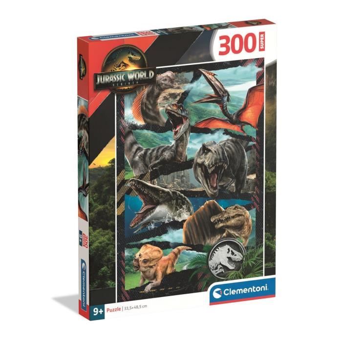Puzzle 300 pièces Clementoni Super Jurassic World Renaissance - vue 2