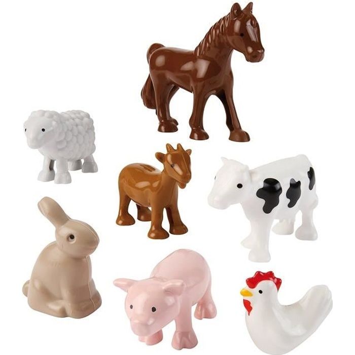 Abrick Les Animaux De La Ferme Achat Vente Assemblage Construction Cdiscount