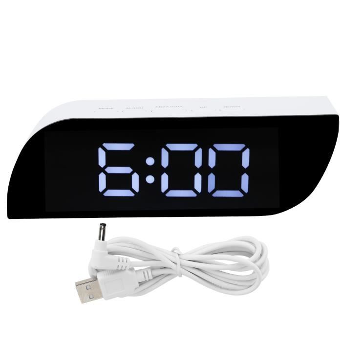 Montre Numérique LED Rechargeable Homme Femme - Bracelet Confortable Élégante