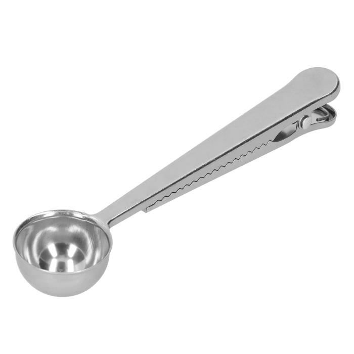 Pelle à grains de café, plateau de dosage de 20 g, cuillère à mesurer pour café, expresso, grains de café, café moulu et thé (blanc