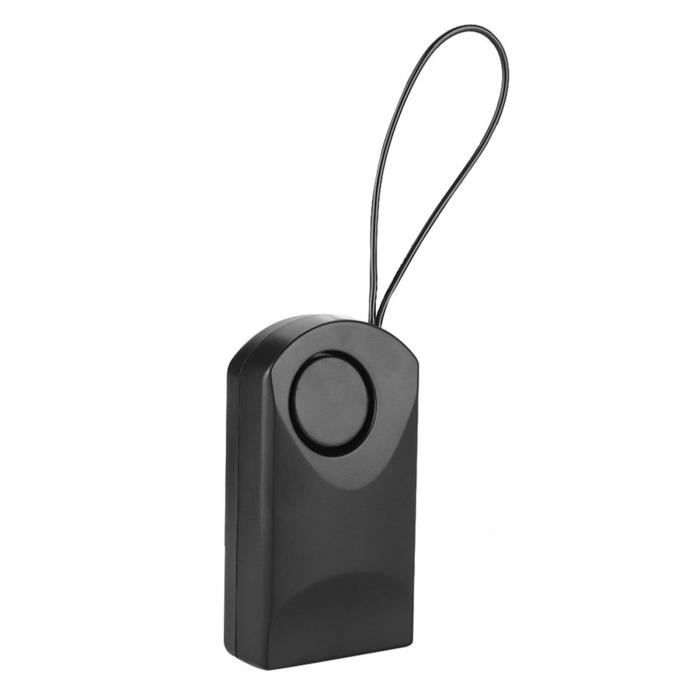 Capteur Tactile 120 DB – Alarme de Poignée de Porte, Antivol, Vibration, Fenêtre, Alerte Anti-cambriolage, sécurité de la Maison pour Hôtel, Voyage, Chambre à Coucher