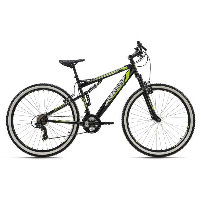 VTT tout suspendu 29'' Scrawler noir KS Cycling - 21 vitesses - cadre tout suspendu