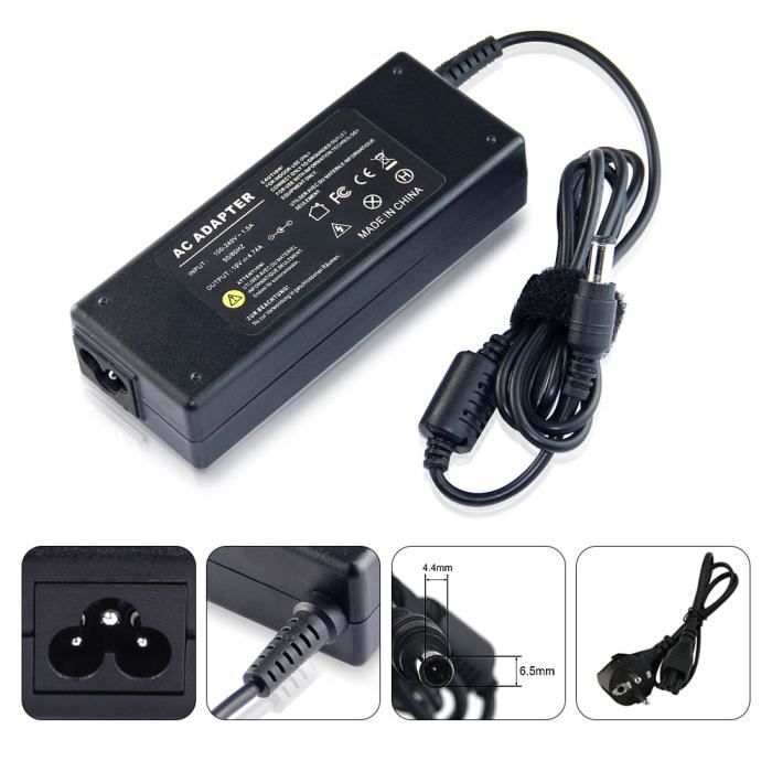 SONY VAIO 19.5 4.7A 90W LAPTOP ADAPTER CHARGER FOR Vaio VGNS3 VGP