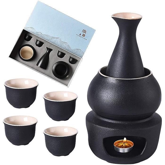 Service Et Carafe A Sake Limics24 À Saké Coffret Cadeau Exquis