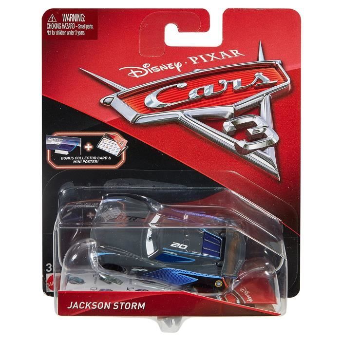 Figurine Cars 3 - Jackson Storm - Cdiscount Jeux - Jouets