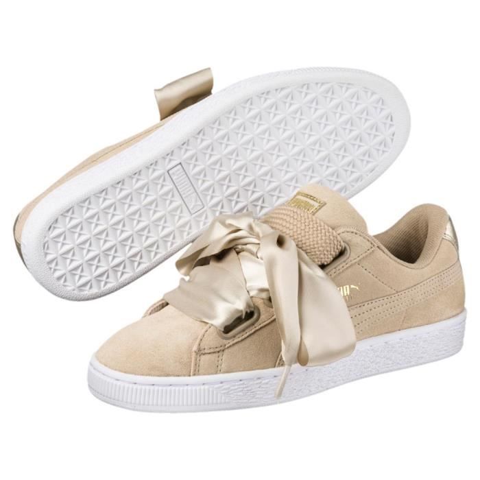 chaussures puma suede heart