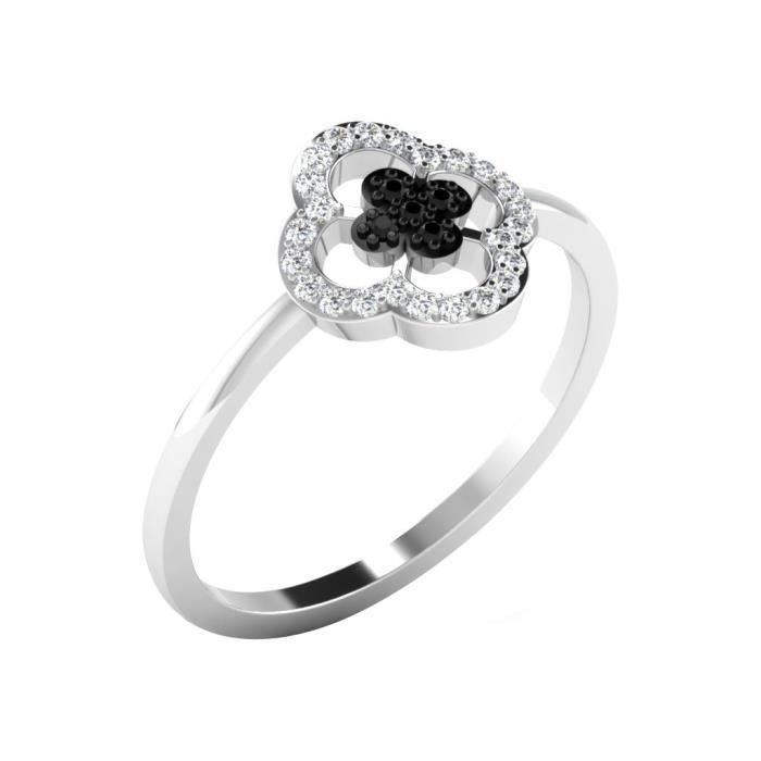 bague or blanc forme fleur bague or blanc forme fleur