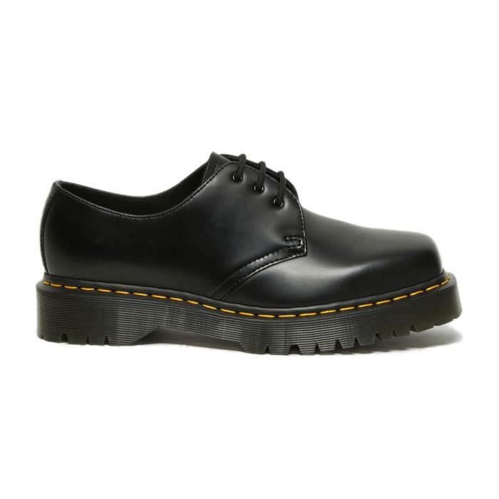 Chaussures Dr. Martens 1461 Bex Squared Toe Oxford - Noir - Cuir - Lacets - Carré - Adulte