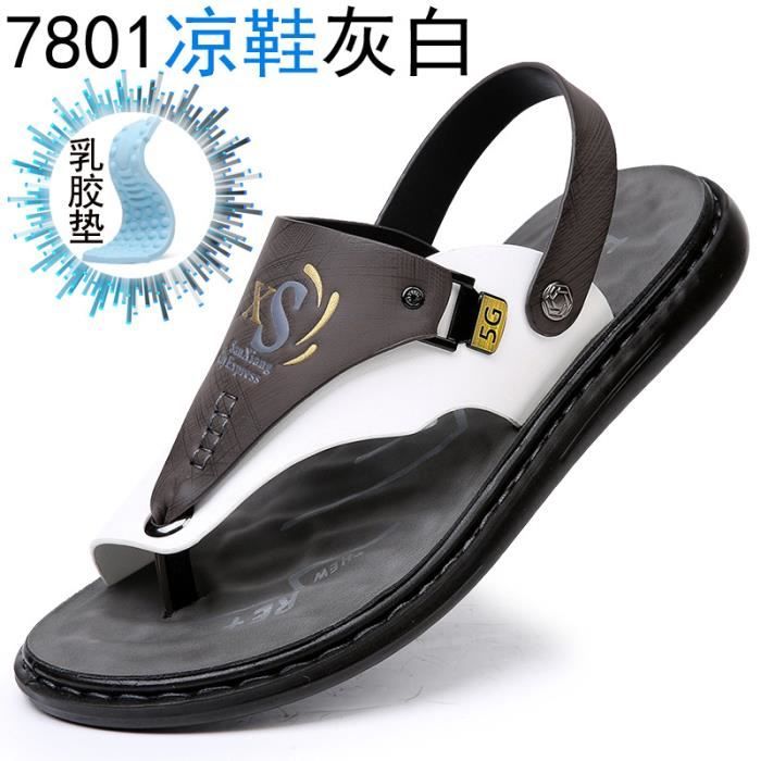 BININBOX Sandale Homme à Coussin D'Air Antidérapante Chaussures Randonnées D 'été Plage Trekking