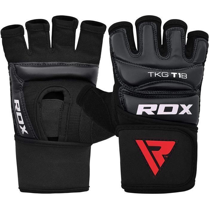 Gants De Boxe Sparring Fityle – Cuir PU, Protection Poignet – Pour MMA, Muay Thai, Taekwondo - 8