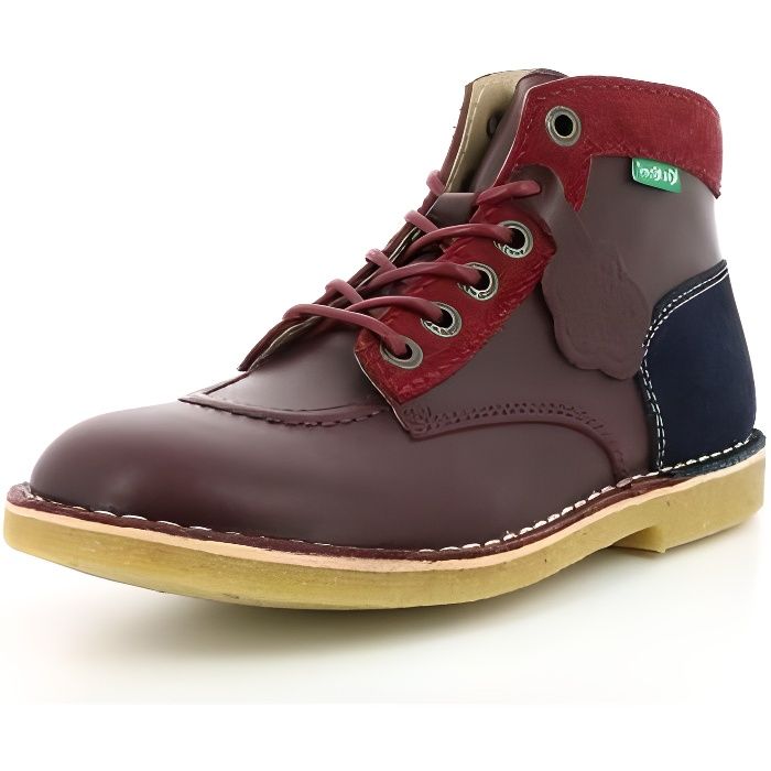 kickers violette femme