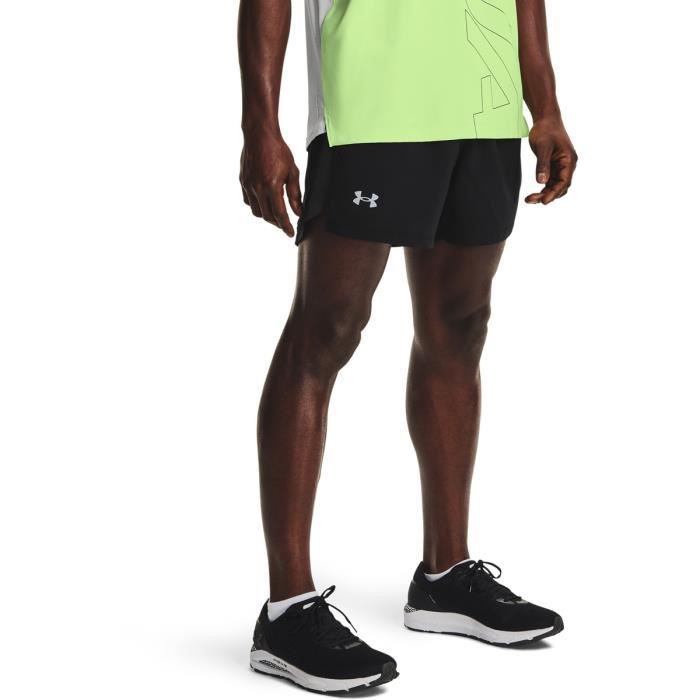 Short Under Armour Launch Run - noir/noir - S
