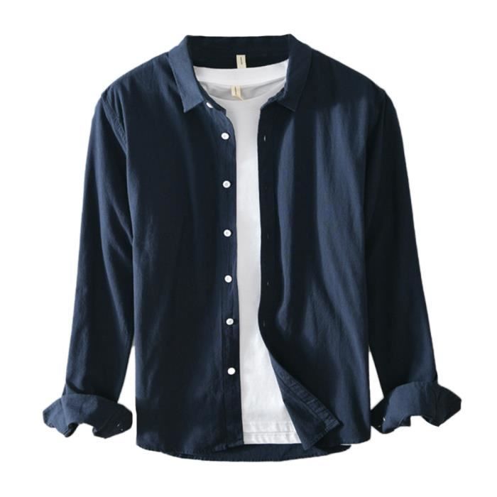 Chemise Homme En Denim Style Western - Taille S à 3XL - Poches Cloutées, 100% Polyester - Marque UK Real Life Fashion
