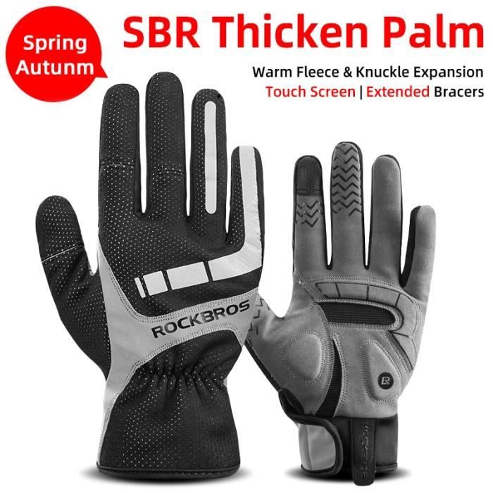 Gants Vélo Hiver Zoruam - Touchscreen, Coupe-vent, Antidérapants - Hommes Et Femmes - Pour Cyclisme, Course, Outdoor