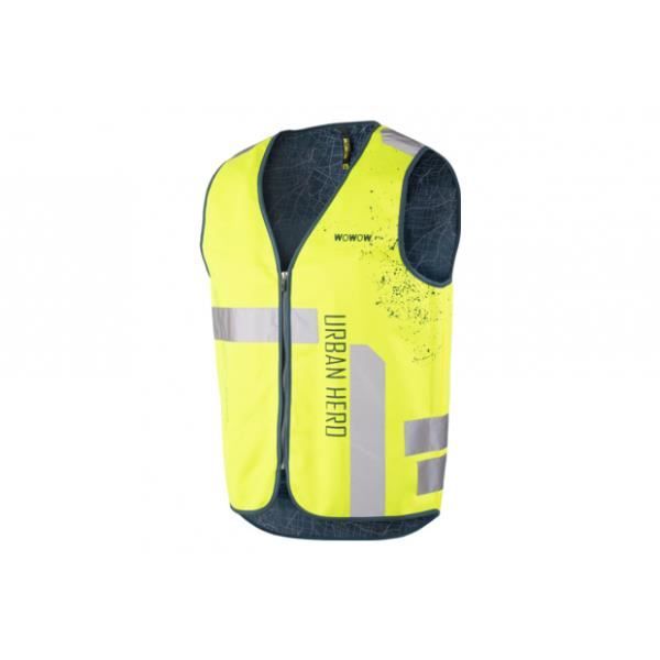 Gilet Cyclisme Femme Pearl Izumi – S – Jaune Fluo – Réfléchissant – Barrière Ventilée