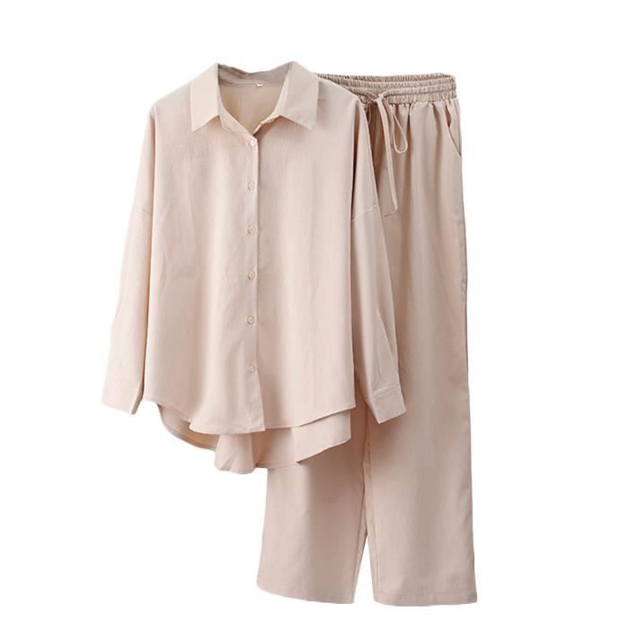 Ensemble De Pantalons En Deux Pièces En Trin Tricot, O CARDIGAN LIGNE LAG VOIGNE COST CASSOIR