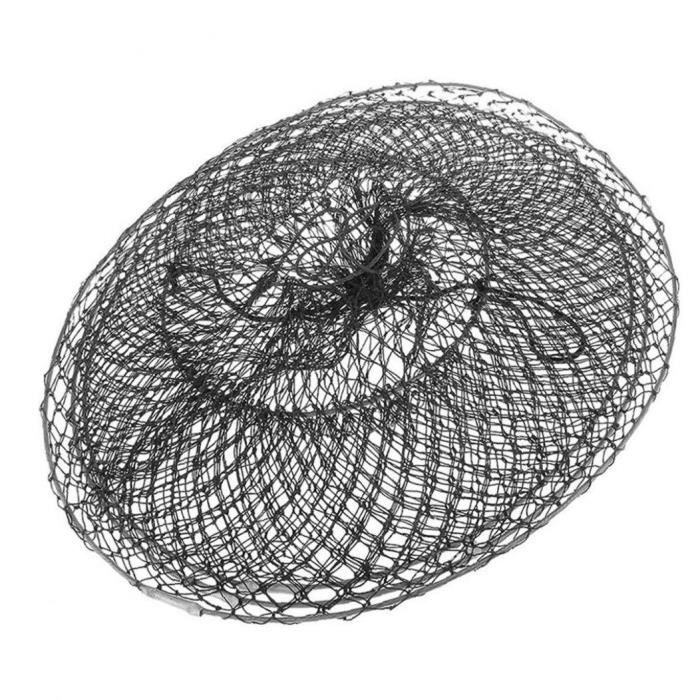 Plié Pêche Filet Taille S – Piège à Poisson, Crevette, Méné, Crabe – Appât Cage
