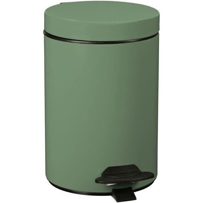 ROSSIGNOL - Poubelle Cyjeu 3l vert amande mat lisse