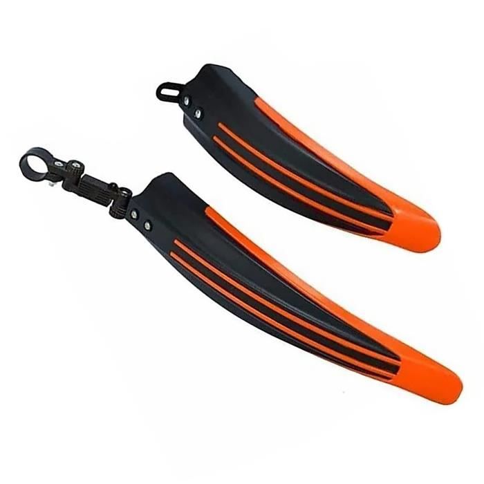 Garde-boue VTT Réglable 24-29 Pouces | Protection Large Contre Boue Et Eau | Montage Facile Sans Perçage