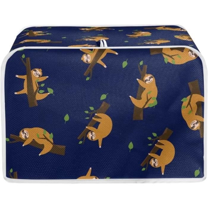Tissu Polaire DTY 250g - Motif Les Paresseux, 50x160cm, Oeko-Tex, Pour Artisanat Et Vêtements