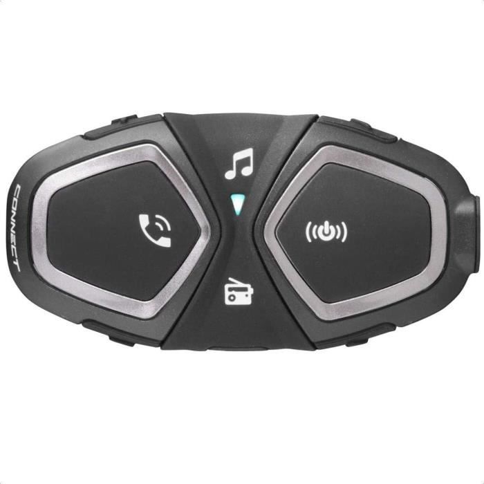 Active - Un Paquet - Système De Communication Moto Bluetooth, Jusqu'À 4 Riders, Portée 1.2 Km Active - Un Paquet - Système De Communication Moto Bluetooth, Jusqu'À 4 Riders, Portée 1.2 Km