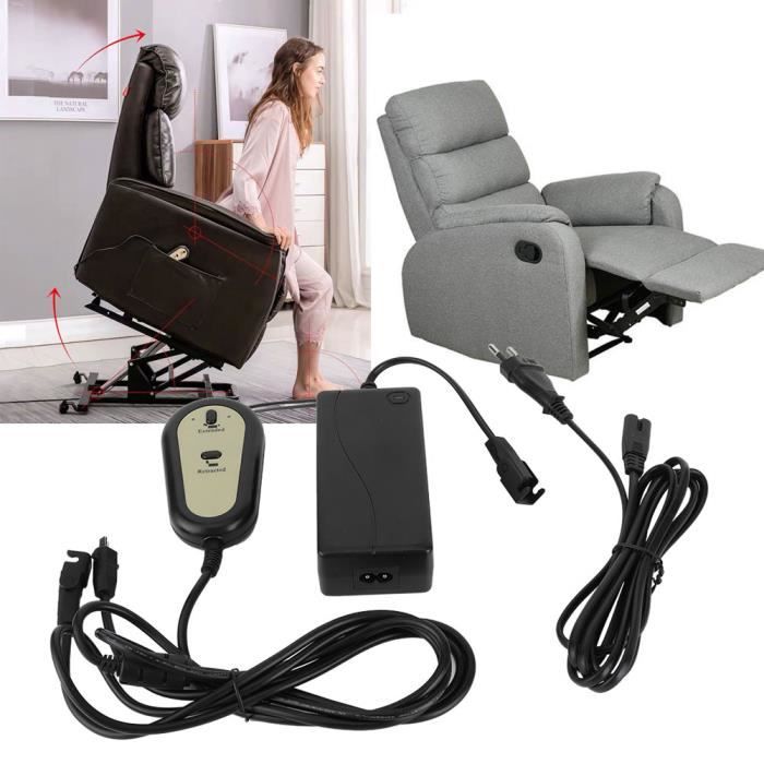 Contrôleur Pour Fauteuil Inclinable électrique - 3 Boutons, Ports USB Et Type-C, Interface D5P, Fil 22AWG
