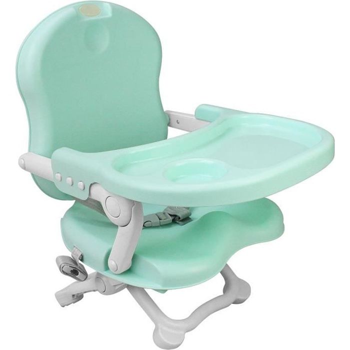 Réhausseur de chaise pour enfant, Rehausseur Bébé, Vert, Hauteur 3842