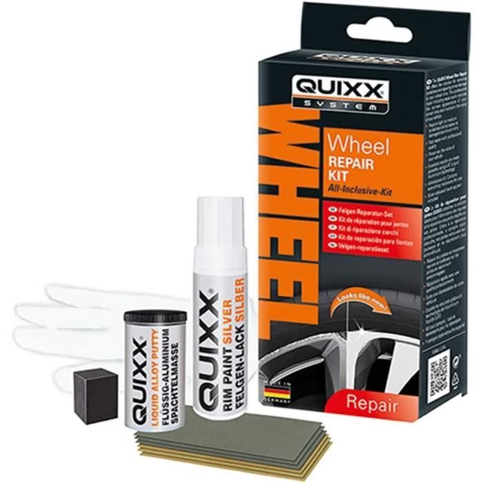 Quixx Wheel Repair Kit-Kit de réparation pour Jantes Argenté73