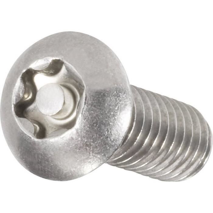 Vis à Tête Bombée M6-1.0 Classe 12.9 Zinc Transparent - Longueur Et Quantité Au Choix - NEUVES