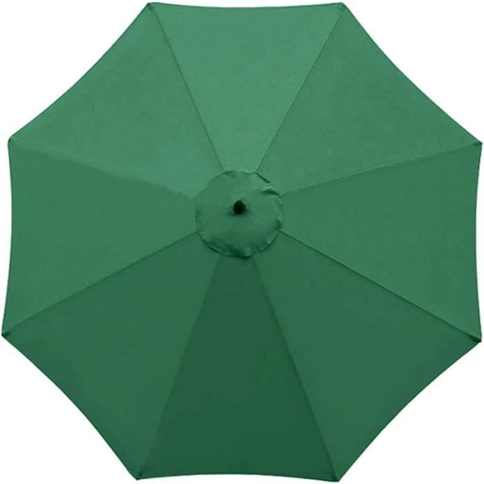 Housse De Parasol De Remplacement HAMON - 2,7m Ou 3m - Anti-UV - Blanc Cassé