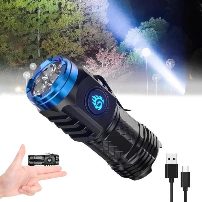 Lampe De Poche De Monstre À Trois Yeux - Three-Eyed Mini Flashlight | Lampe Torche Led Ultra Puissante | Lampe De Poche Rech[L4089]