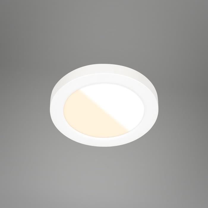 6x Spot à Encastrer LED Chrome Rond 1,2 Watts Blanc Neutre 230V