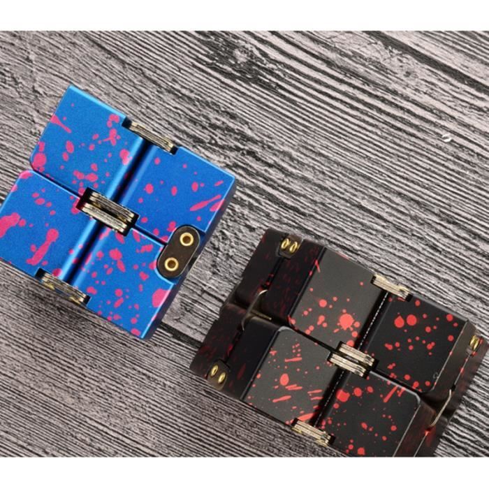 Jouet Anti-stress Slider Magnétique Métal - Carte à Pousser, Couleurs Multiples, 2024