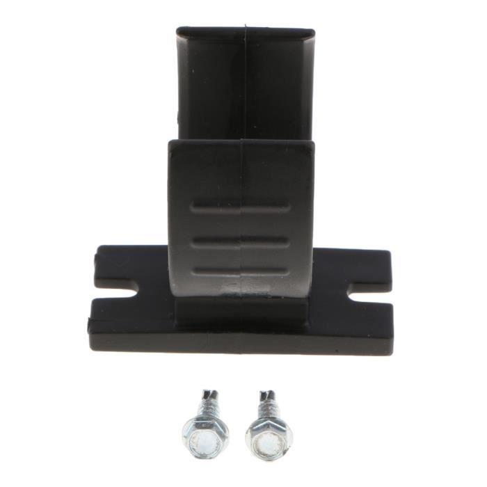 Support Métal Robuste Pour Prise Remorque 7/13 Broches – Fixation Attelage Quad, Voiture, Caravane