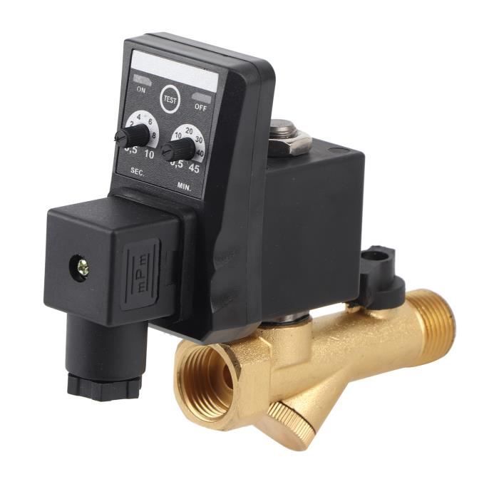 Vanne De Vidange Automatique 2901056300 - Compatible Chaudière, Circuit Chauffage - Filetage G3/8 Ou G1/2