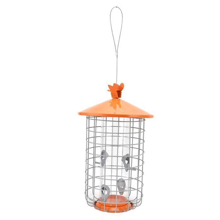 Mangeoire à Oiseaux Suspendue, Bassin à Grille, Mangeoire à Oiseaux, Plateau En Acier Au Carbone, Plate-Forme D'alimentation En Maille, Plateau D 'alimentation, Mangeoires Pour La