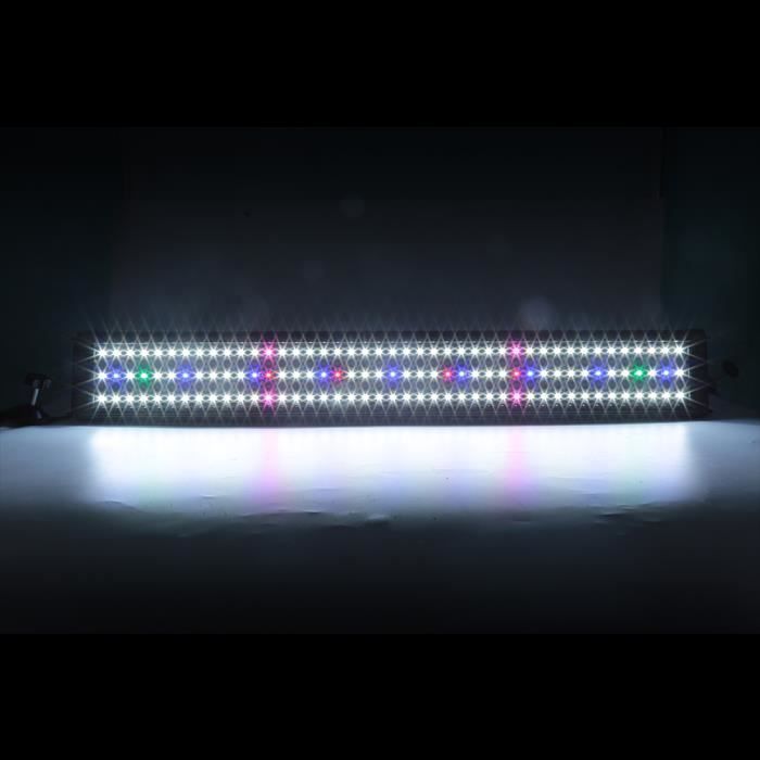 Meilleurs prix pour Éclairage - XJING - Lampe aquarium 90cm - LED 25W - Plastique ABS - Extensible