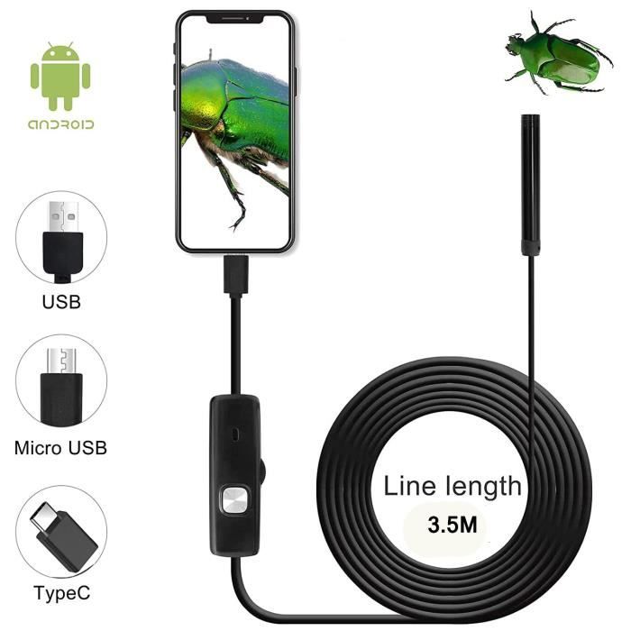 Endoscope / Microscope Pour Enfants - Caméra Avec écran 2,4", étanche IP67, Lumière LED - Outil éducatif D'exploration