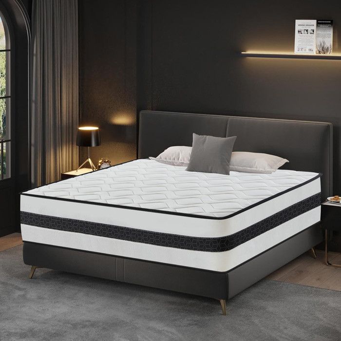 Matelas - Luxury - 160x200 Cm - Mémoire De Forme - Ressorts Ensachés