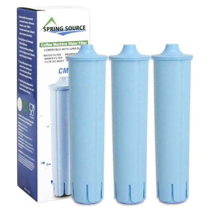 Slickbox Cartouches Filtre à Eau - Lot De 2 - Filtration 8 Couches - Réduction Chlore, Métaux Lourds - Pour Robinet