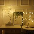 RS25096-Arbre Lumineux LED Lampe de Arbre 36 Lumières d'arbre LED Lumière Décoration Intérieure, Bureau, Chevet, Blanc Chaud-1