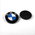 74mm Logo de coffre arrière + emblème de capot 82mm Compatible pour BMW E46 E84 E83 E70 F15 E71 F16 E81 E87 F20 E90 E91 -1